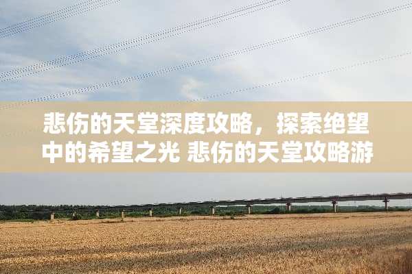 悲伤的天堂深度攻略，探索绝望中的希望之光 悲伤的天堂攻略游戏