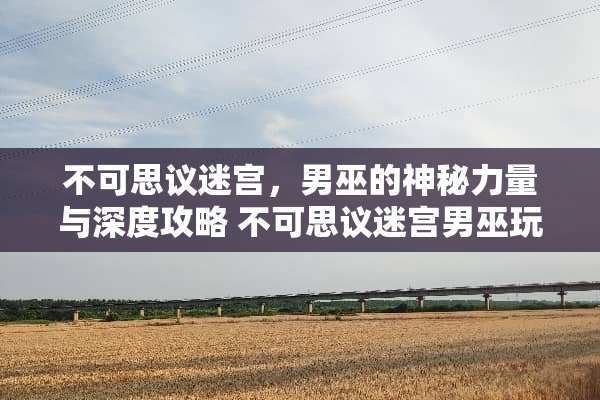 不可思议迷宫，男巫的神秘力量与深度攻略 不可思议迷宫男巫玩法