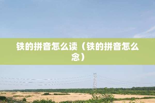 铁的拼音怎么读（铁的拼音怎么念）