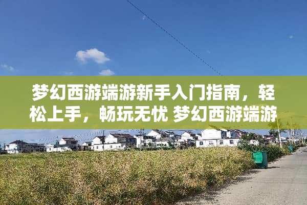 梦幻西游端游新手入门指南，轻松上手，畅玩无忧 梦幻西游端游新手攻略