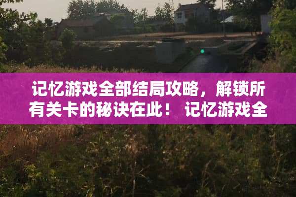 记忆游戏全部结局攻略，解锁所有关卡的秘诀在此！ 记忆游戏全部结局攻略