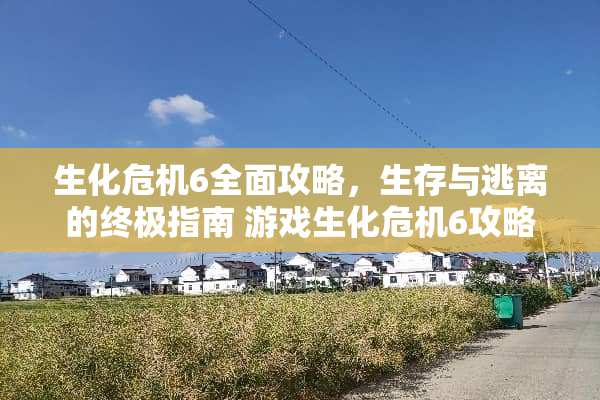 生化危机6全面攻略，生存与逃离的终极指南 游戏生化危机6攻略