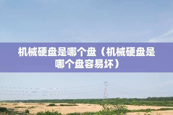 机械硬盘是哪个盘（机械硬盘是哪个盘容易坏）