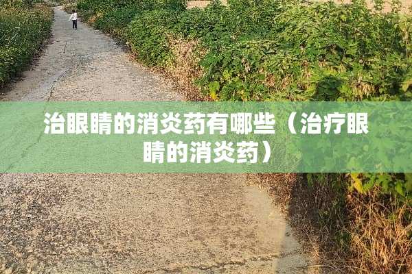 治眼睛的消炎药有哪些（治疗眼睛的消炎药）