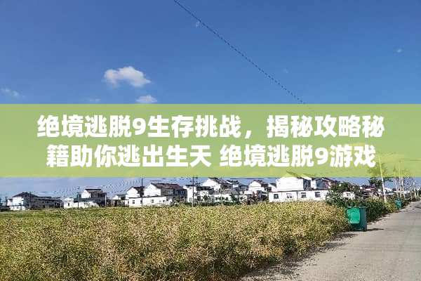 绝境逃脱9生存挑战，揭秘攻略秘籍助你逃出生天 绝境逃脱9游戏攻略秘籍