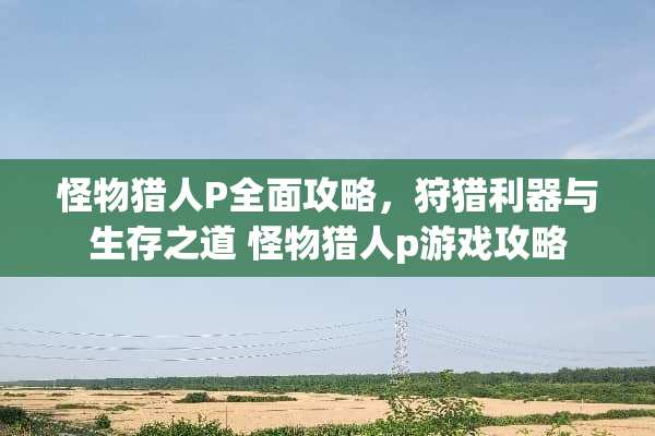 怪物猎人P全面攻略，**利器与生存之道 怪物猎人p游戏攻略
