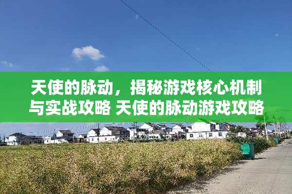 天使的脉动，揭秘游戏核心机制与实战攻略 天使的脉动游戏攻略