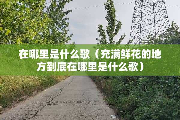 在哪里是什么歌（充满鲜花的地方到底在哪里是什么歌）