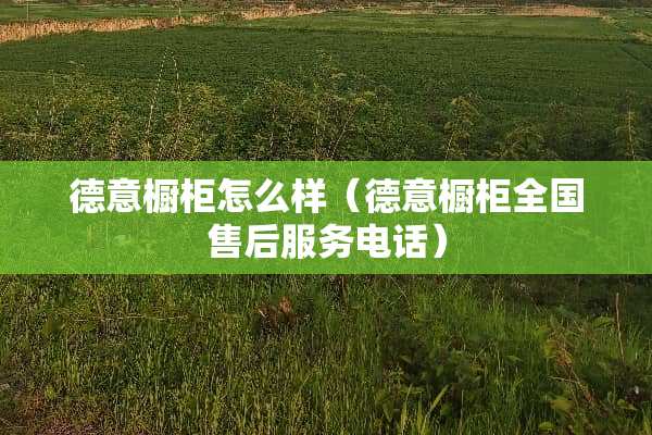 德意橱柜怎么样(德意橱柜全国售后服务电话) 德意橱柜怎么样(德意橱柜全国售后服务电话)