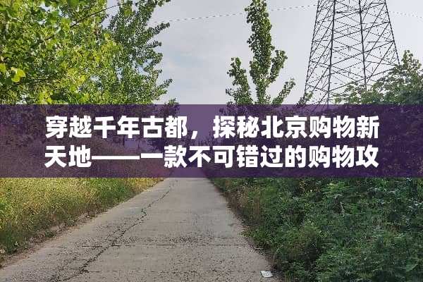 穿越千年古都,探秘北京购物新天地——一款不可错过的购物攻略游戏 北京购物攻略游戏 穿越千年古都,探秘北京购物新天地——一款不可错过的购物攻略游戏 北京购物攻略游戏