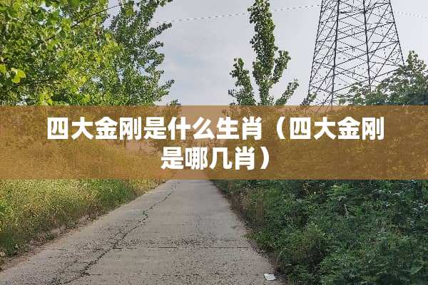 四大金刚是什么生肖(四大金刚是哪几肖) 四大金刚是什么生肖(四大金刚是哪几肖)