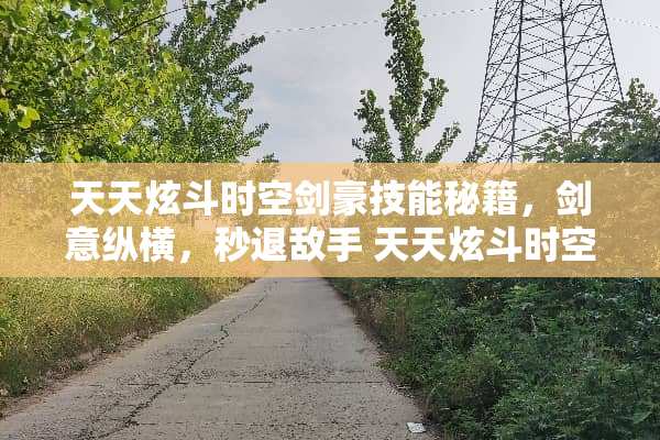 天天炫斗时空剑豪技能秘籍,剑意纵横,秒退敌手 天天炫斗时空剑豪技能 天天炫斗时空剑豪技能秘籍,剑意纵横,秒退敌手 天天炫斗时空剑豪技能