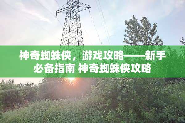 神奇蜘蛛侠，游戏攻略——新手必备指南 神奇蜘蛛侠攻略