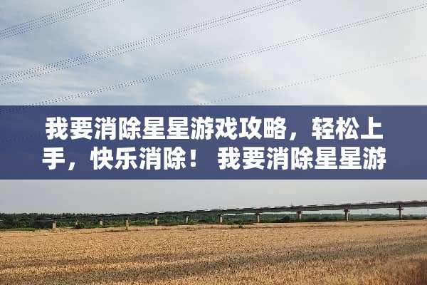 我要消除星星游戏攻略,轻松上手,快乐消除! 我要消除星星游戏攻略 我要消除星星游戏攻略,轻松上手,快乐消除! 我要消除星星游戏攻略