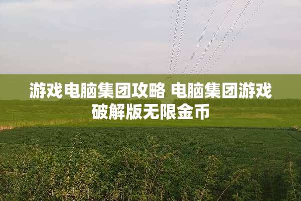 游戏电脑集团攻略 电脑集团游戏**版无限金币 游戏电脑集团攻略 电脑集团游戏**版无限金币