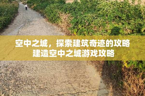 空中之城，探索建筑奇迹的攻略 建造空中之城游戏攻略