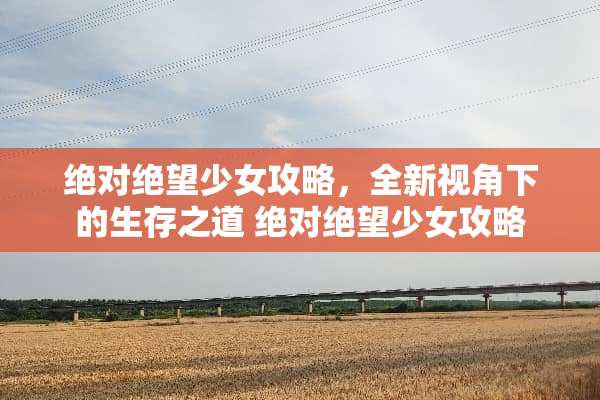 绝对绝望少女攻略，全新视角下的生存之道 绝对绝望少女攻略