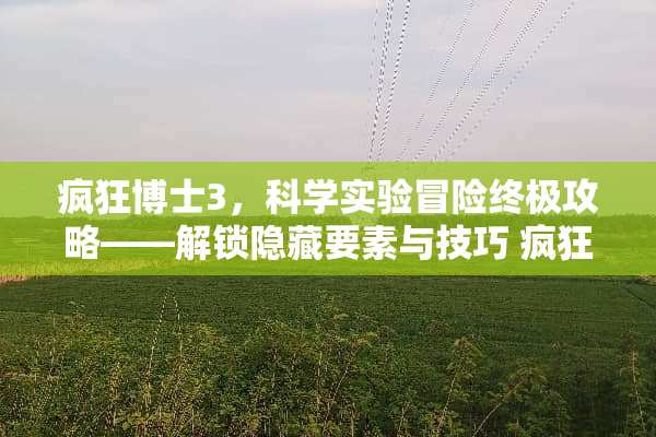 疯狂博士3,科学实验冒险终极攻略——解锁隐藏要素与技巧 疯狂博士3游戏截图攻略 疯狂博士3,科学实验冒险终极攻略——解锁隐藏要素与技巧 疯狂博士3游戏截图攻略