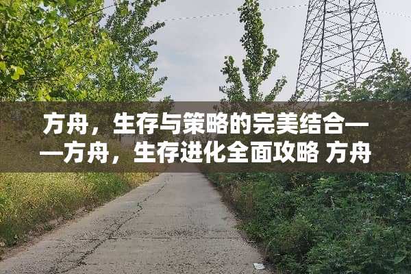 方舟,生存与策略的完美结合——方舟,生存进化全面攻略 方舟灭绝攻略 方舟,生存与策略的完美结合——方舟,生存进化全面攻略 方舟灭绝攻略