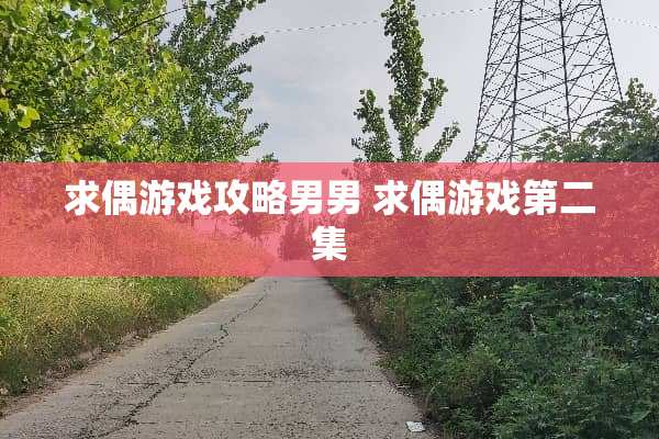 求偶游戏攻略男男 求偶游戏第二集 求偶游戏攻略男男 求偶游戏第二集