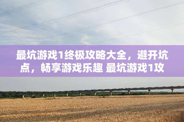 最坑游戏1终极攻略大全，避开坑点，畅享游戏乐趣 最坑游戏1攻略大全