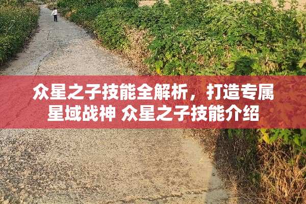 众星之子技能全解析,打造专属星域战神 众星之子技能介绍 众星之子技能全解析,打造专属星域战神 众星之子技能介绍