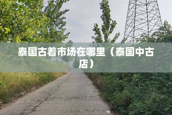 泰国古着市场在哪里(泰国中古店)