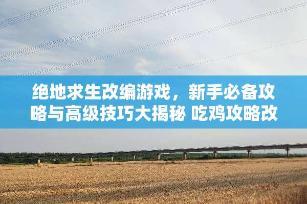 绝地求生改编游戏,新手必备攻略与高级技巧大揭秘 吃鸡攻略改编游戏 绝地求生改编游戏,新手必备攻略与高级技巧大揭秘 吃鸡攻略改编游戏