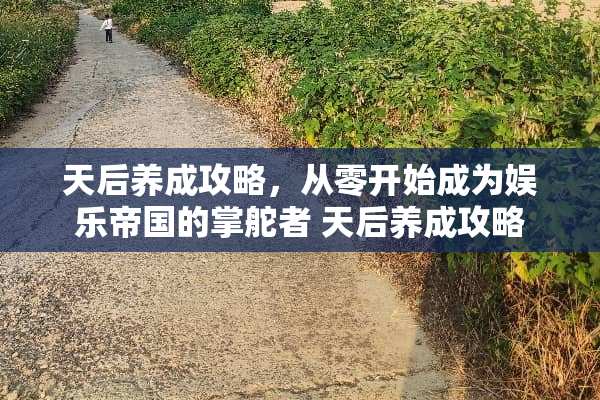 天后养成攻略,从零开始成为娱乐帝国的掌舵者 天后养成攻略 天后养成攻略,从零开始成为娱乐帝国的掌舵者 天后养成攻略