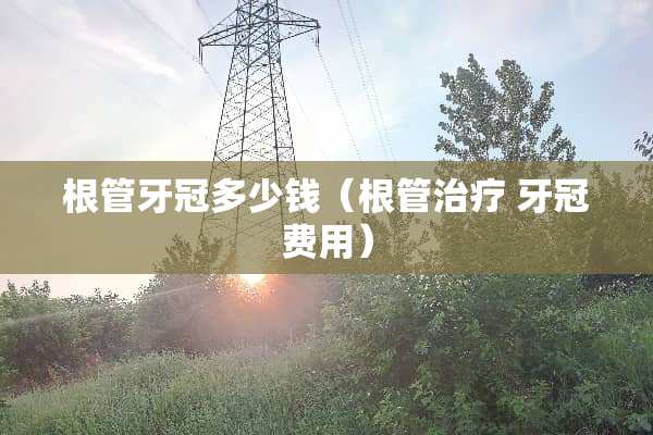 根管牙冠多少钱(根管治疗 牙冠费用) 根管牙冠多少钱(根管治疗 牙冠费用)