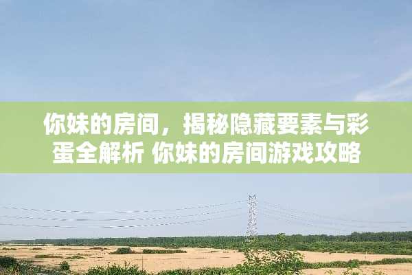 你妹的房间,揭秘隐藏要素与彩蛋全解析 你妹的房间游戏攻略 你妹的房间,揭秘隐藏要素与彩蛋全解析 你妹的房间游戏攻略