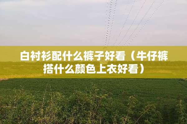 白衬衫配什么裤子好看（牛仔裤搭什么颜色上衣好看）