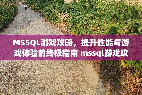 MSSQL游戏攻略,提升性能与游戏体验的终极指南 mssql游戏攻略 MSSQL游戏攻略,提升性能与游戏体验的终极指南 mssql游戏攻略