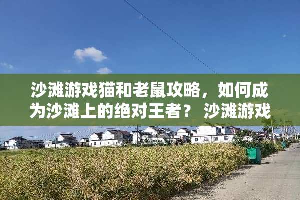 沙滩游戏猫和老鼠攻略,如何成为沙滩上的绝对王者? 沙滩游戏猫和老鼠攻略 沙滩游戏猫和老鼠攻略,如何成为沙滩上的绝对王者? 沙滩游戏猫和老鼠攻略