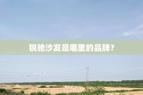 锐驰沙发是哪里的品牌？