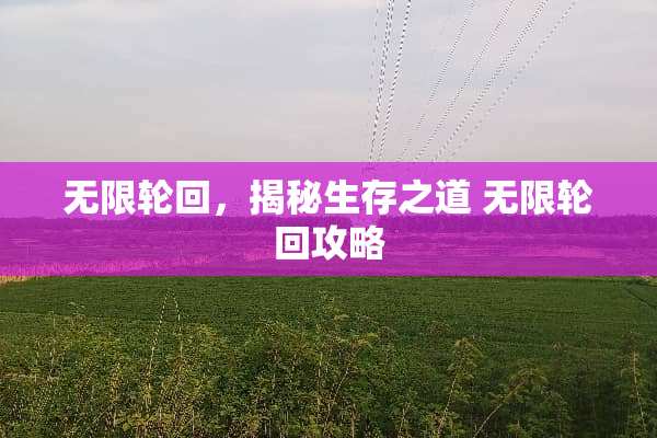 无限轮回，揭秘生存之道 无限轮回攻略