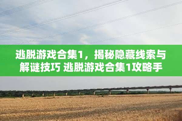 逃脱游戏合集1，揭秘隐藏线索与解谜技巧 逃脱游戏合集1攻略手册