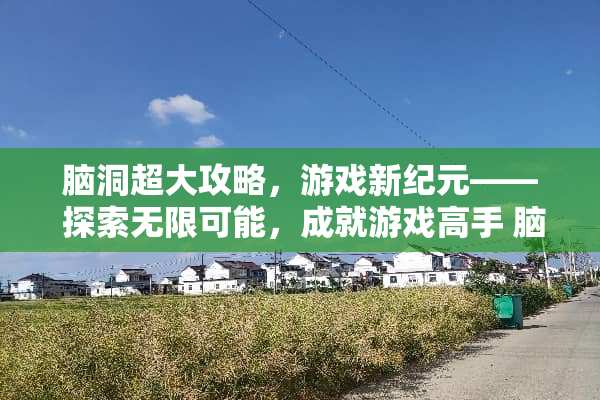 脑洞超大攻略，游戏新纪元—— 探索无限可能，成就游戏高手 脑洞超大攻略游戏