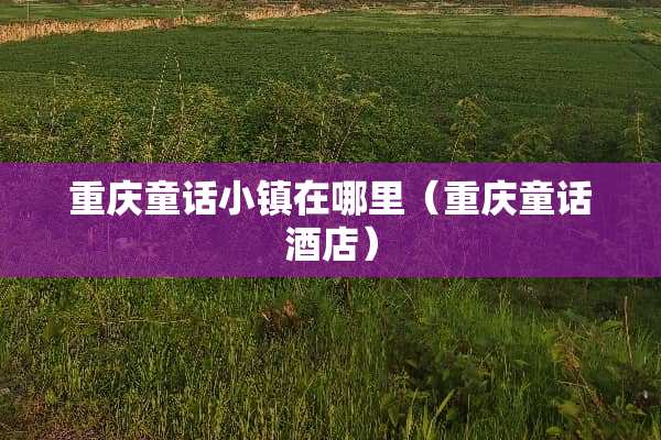 重庆童话小镇在哪里（重庆童话酒店）