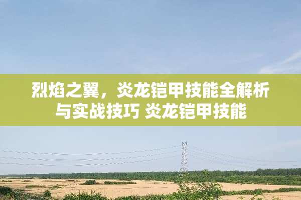 烈焰之翼,炎龙铠甲技能全解析与实战技巧 炎龙铠甲技能 烈焰之翼,炎龙铠甲技能全解析与实战技巧 炎龙铠甲技能