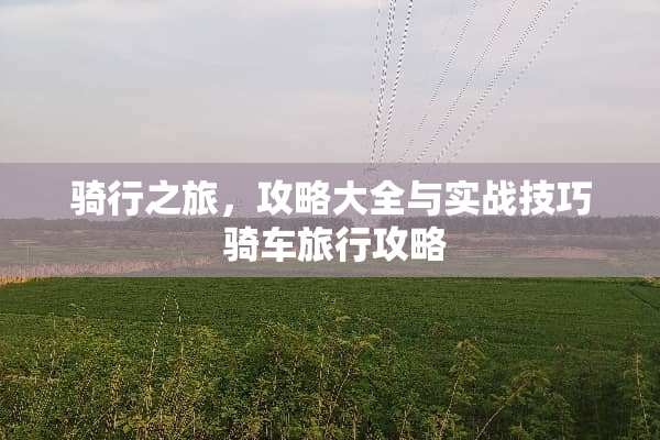 骑行之旅,攻略大全与实战技巧 骑车旅行攻略