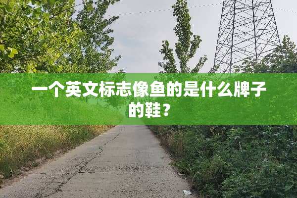 一个英文标志像鱼的是什么牌子的鞋？