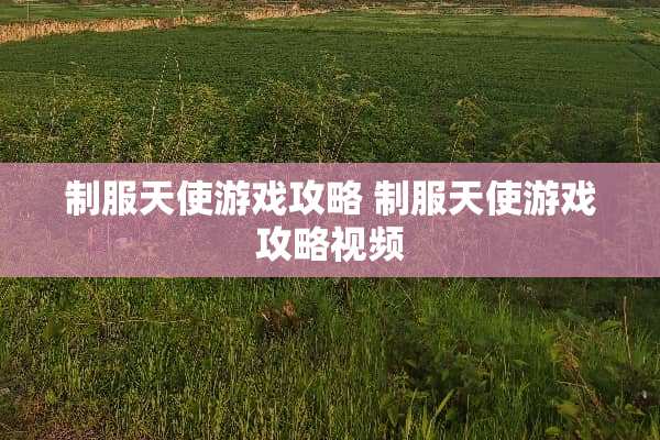 **天使游戏攻略**天使游戏攻略视频 **天使游戏攻略**天使游戏攻略视频