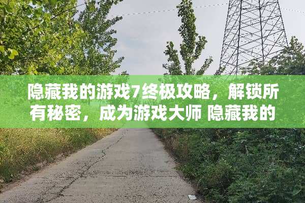 隐藏我的游戏7终极攻略，解锁所有秘密，成为游戏大师 隐藏我的游戏7攻略