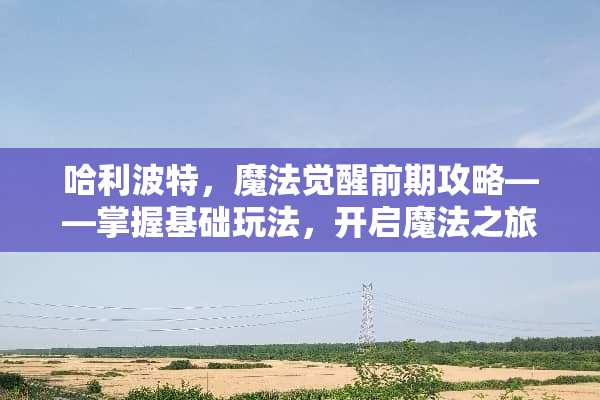 哈利波特，魔法觉醒前期攻略——掌握基础玩法，开启魔法之旅 哈利波特游戏前期攻略图