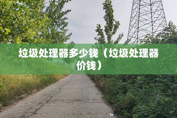 垃圾处理器多少钱（垃圾处理器价钱）