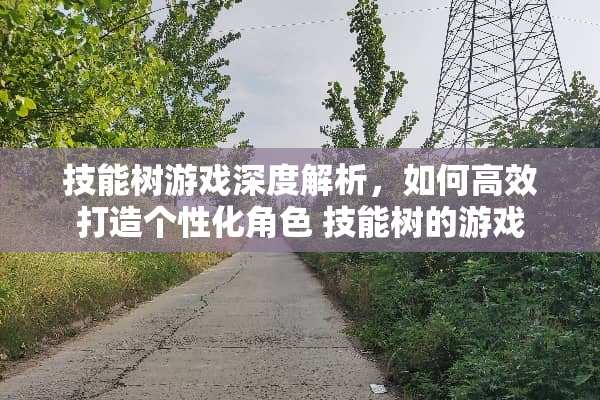 技能树游戏深度解析，如何高效打造个性化角色 技能树的游戏