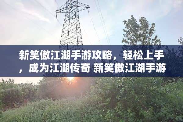 新笑傲江湖手游攻略，轻松上手，成为江湖传奇 新笑傲江湖手游攻略