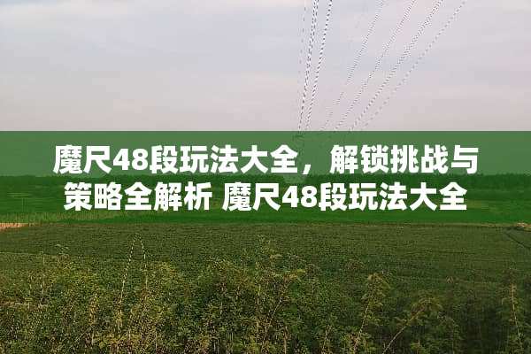 魔尺48段玩法大全，解锁挑战与策略全解析 魔尺48段玩法大全