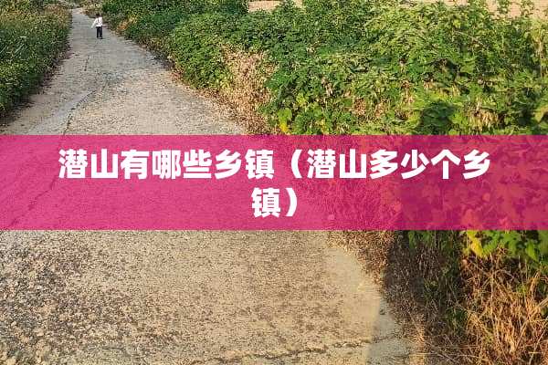 潜山有哪些乡镇(潜山多少个乡镇) 潜山有哪些乡镇(潜山多少个乡镇)